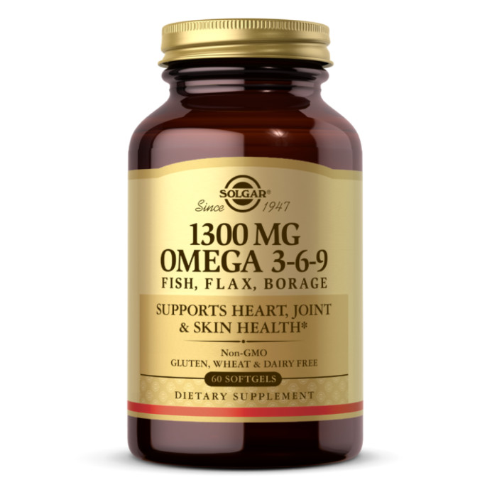 Solgar Omega 3-6-9 1300mg - 60 softgels