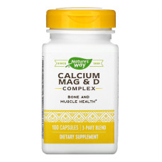 Nature's Way Calcium-Magnesium-Vitamin D - 100 caps