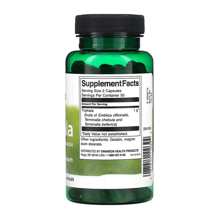 Swanson Triphala 500 mg - 100caps