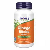 Now Foods Ginkgo Biloba 60mg - 60vcaps