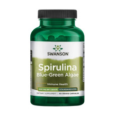Swanson Spirulina Blue-Green Alhae 500mg - 90veg caps