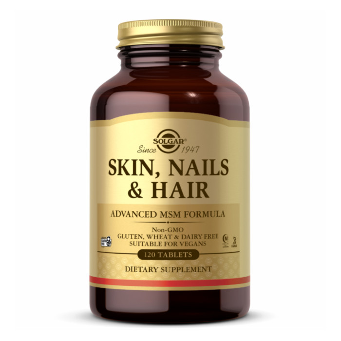 Solgar Skin Nails & Hair Advanced MSM - 120 tabs