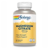 Solaray Magnesium Citrate 400mg - 180 vcaps