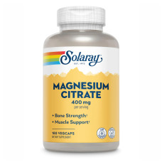 Solaray Magnesium Citrate 400mg - 180 vcaps