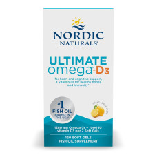 Nordic Naturals Ultimate Omega-D3 - 120 softgels