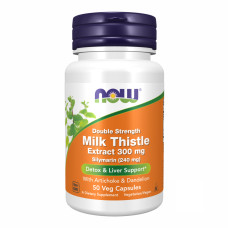 Now Foods Silymarin Milk Thistle Extract 300 mg - 50 veg caps