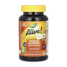 Nature's Way Alive! Premium Children's Gummy Multivitamin - 90 gummies Cherry, Orange Grape