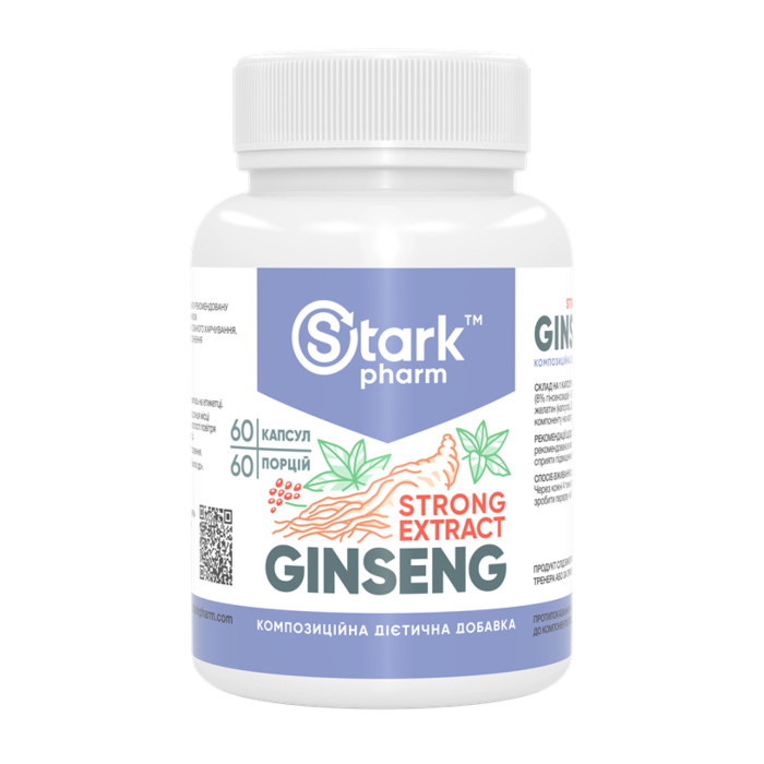Stark Pharm Ginseng Strong Extract - 60 caps