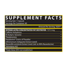 Nutrex Lipo 6 Black Intense - 60 caps