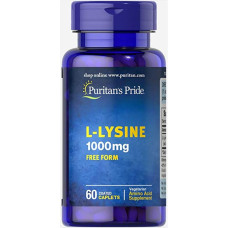Puritans Pride L-Lysine 1000 mg - 60 Caplets