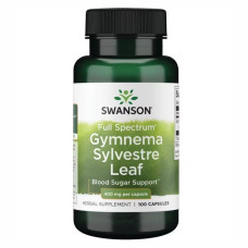 Swanson (Очікування) Full Spectrum Gymnema Sylvestre Leaf 400 mg - 100caps