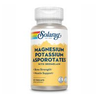 Solaray Magnesium & Potassium Asporotate - 60 vcaps