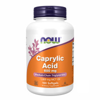 Now Foods Caprylic Acid 600mg - 100 sgels