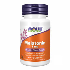 Now Foods Melatonin 3mg - 60 caps