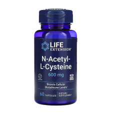 Life Extension N-Acetyl-L-Cysteine (NAC) 600mg - 60 caps