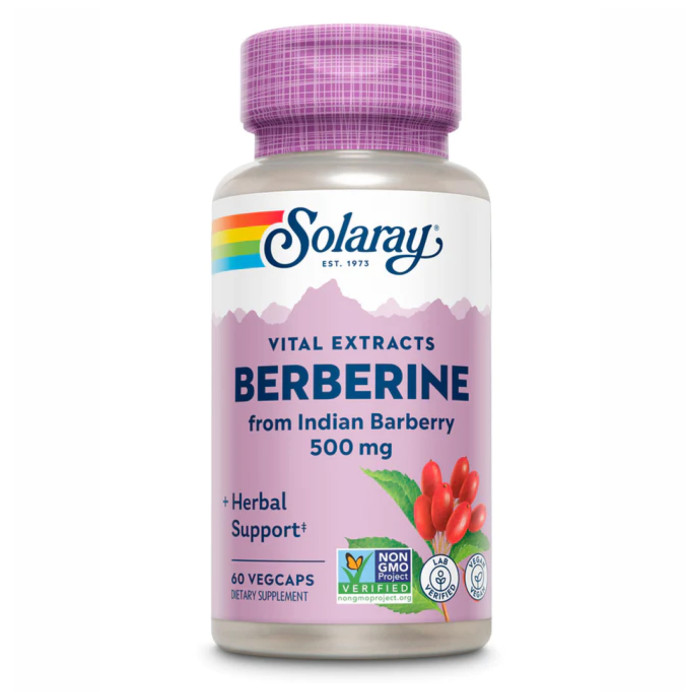 Solaray Berberine from Indian Barberry 500mg - 60 vcaps