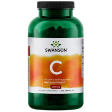 Swanson Vitamin C with Rose Hips 1000 mg - 250 caps