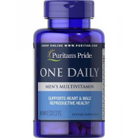 Puritans Pride One Daily Men`s Multivitamin - 100 caps