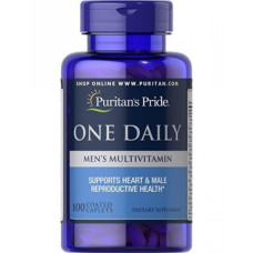Puritans Pride One Daily Men`s Multivitamin - 100 caps