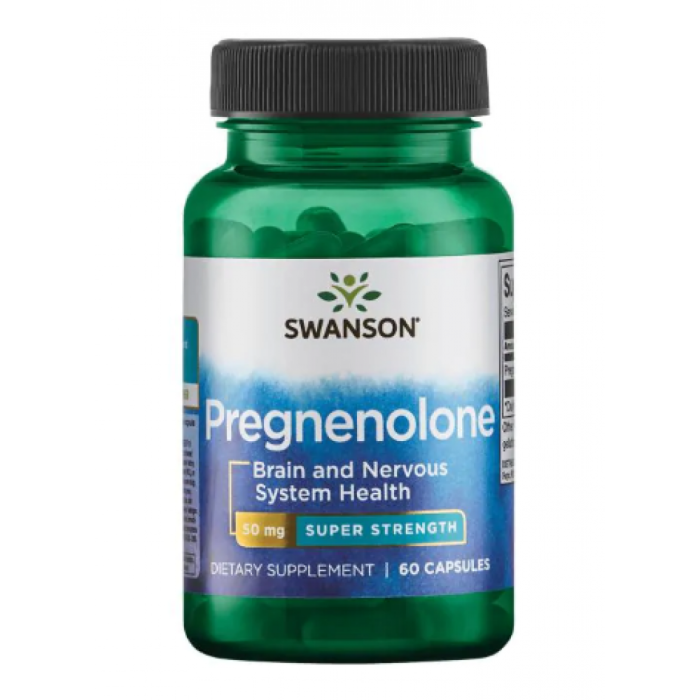 Swanson Pregnenolone 50mg - 60caps