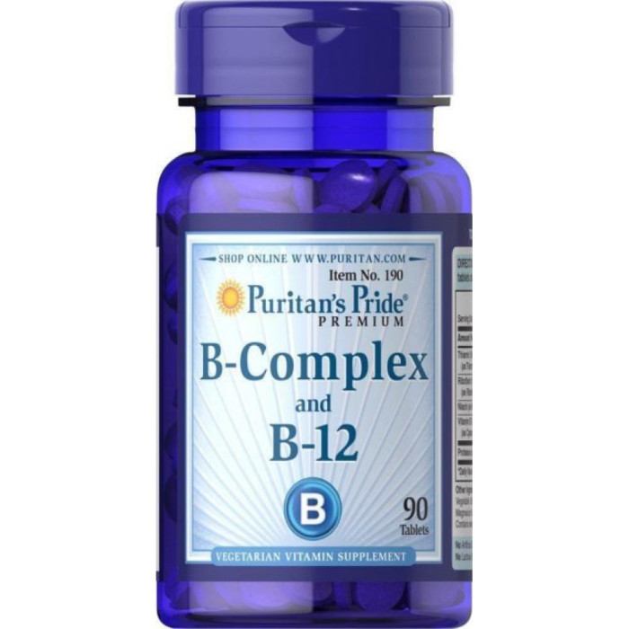 Puritans Pride B-Complex B-12 - 90tabs