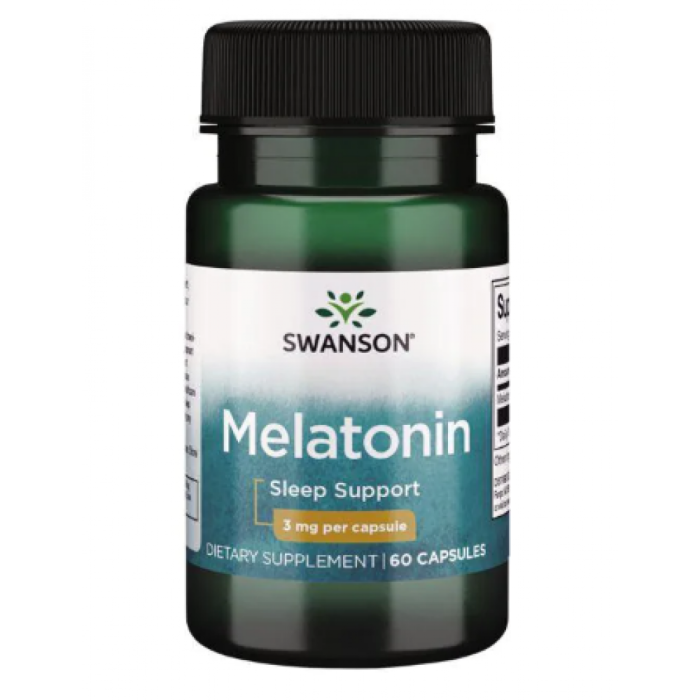 Swanson Melatonin 3 mg - 60 caps