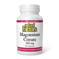 Natural Factors Magnesium Citrate 150mg - 90 caps