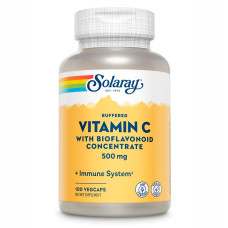 Solaray Vitamin C with Bioflavonoid Concentrate 500mg - 100 vcaps
