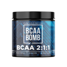 Pure Gold BCAA Bomb 2-1-1 - 150g Strawberry