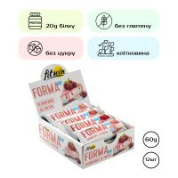 FitWin Forma Bar - 12x60g Raspberry Cheesecake
