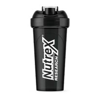 Nutrex Logo Shaker - 740 ml Black/White (Plastic)