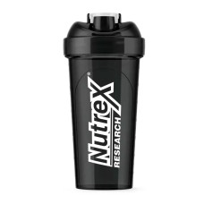 Nutrex Logo Shaker - 740 ml Black/White (Plastic)