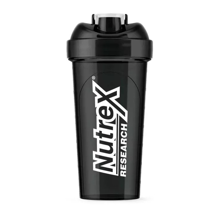 Nutrex Logo Shaker - 740 ml Black/White (Plastic)