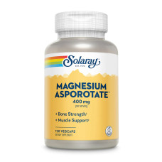 Solaray Magnesium Asporotate 400mg - 120 vcaps
