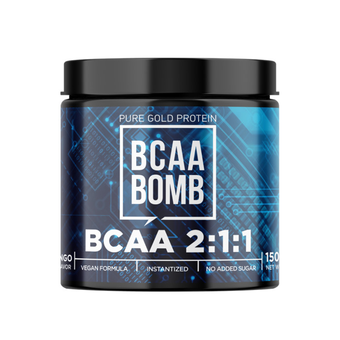 Pure Gold BCAA Bomb 2-1-1 - 150g Mango