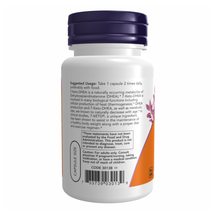 Now Foods 7-KETO 100mg - 120 vcaps