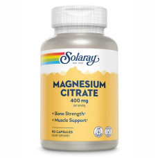 Solaray Magnesium Citrate 400mg - 90 vcaps