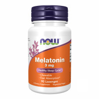 Now Foods Melatonin 3mg - 90 lozenges