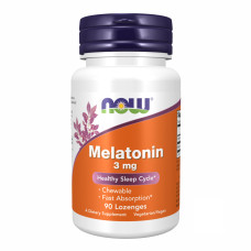 Now Foods Melatonin 3mg - 90 lozenges