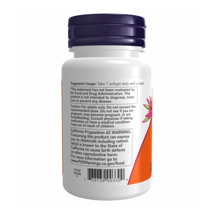Now Foods A 10000 IU - 100 sgels