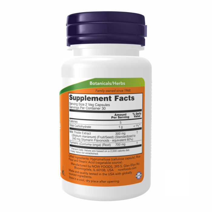 Now Foods Silymarin 150 mg - 60 veg caps