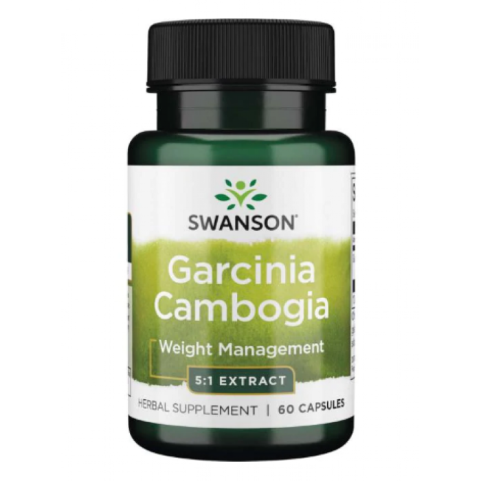 Swanson Garcinia Cambogia 5:1 Extract 80 mg - 60 Caps