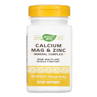 Nature's Way Calcium-Magnesium-Zinc - 100 caps