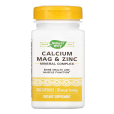 Nature's Way Calcium-Magnesium-Zinc - 100 caps