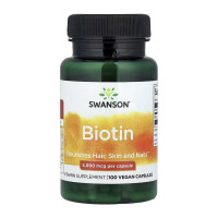 Swanson Biotin 5000mcg - 100 caps