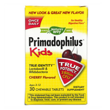 Nature's Way Kids Primadophilus - 30 tabs Cherry
