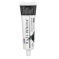 Now Foods Xyliwhite Charcoal Refresh Toothpaste - 6.4 oz
