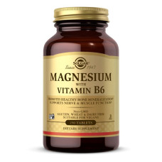 Solgar Magnesium with Vitamin B6 - 250 tabs