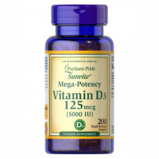 Puritans Pride Vitamin D3 5000 IU - 200caps