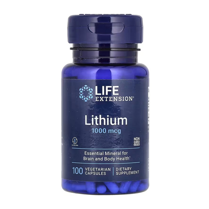 Life Extension Lithium 1000 mcg - 100 caps